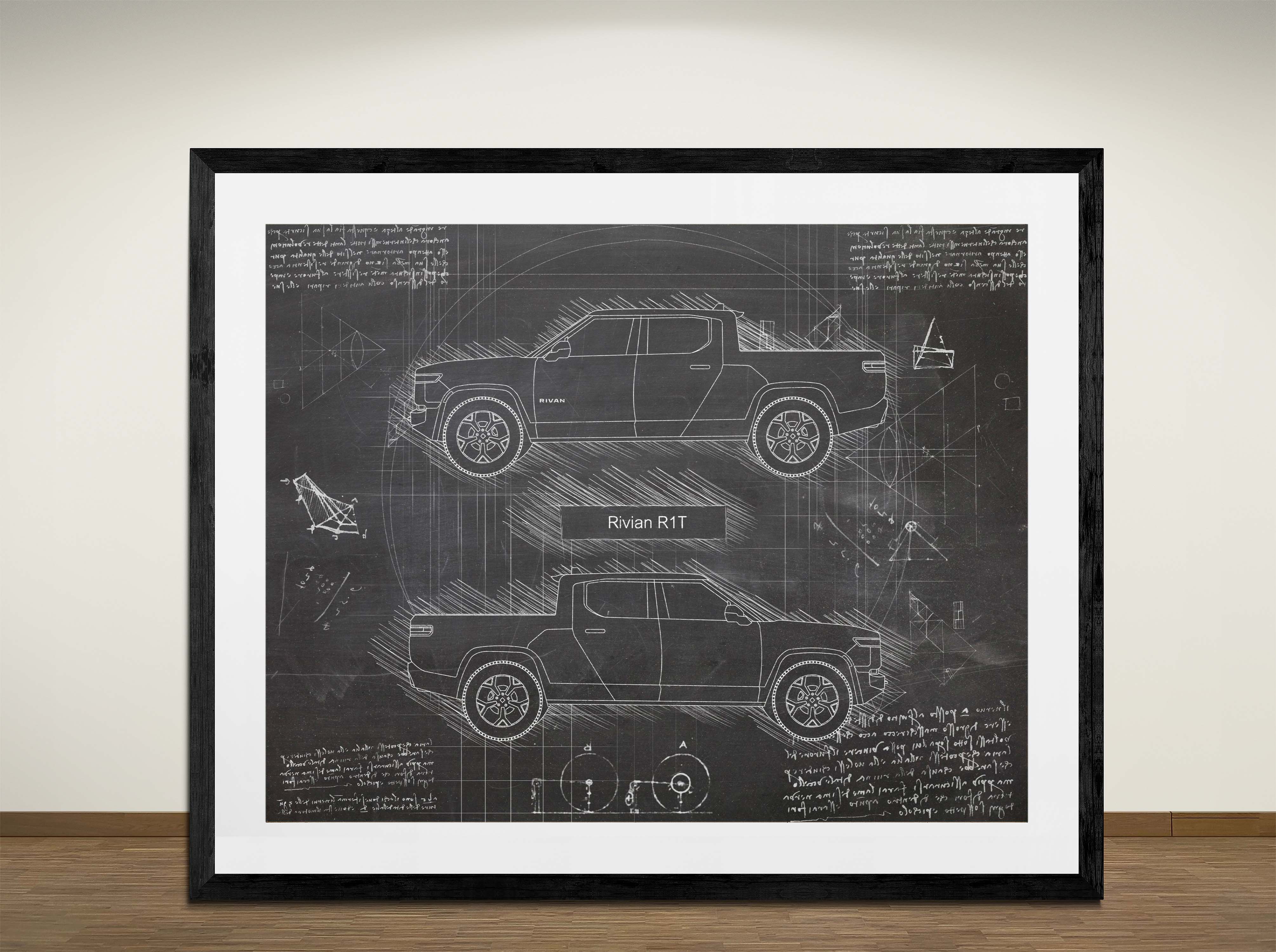 Paper Rivian R1t Rivian R1T | DolanPaperCo.com