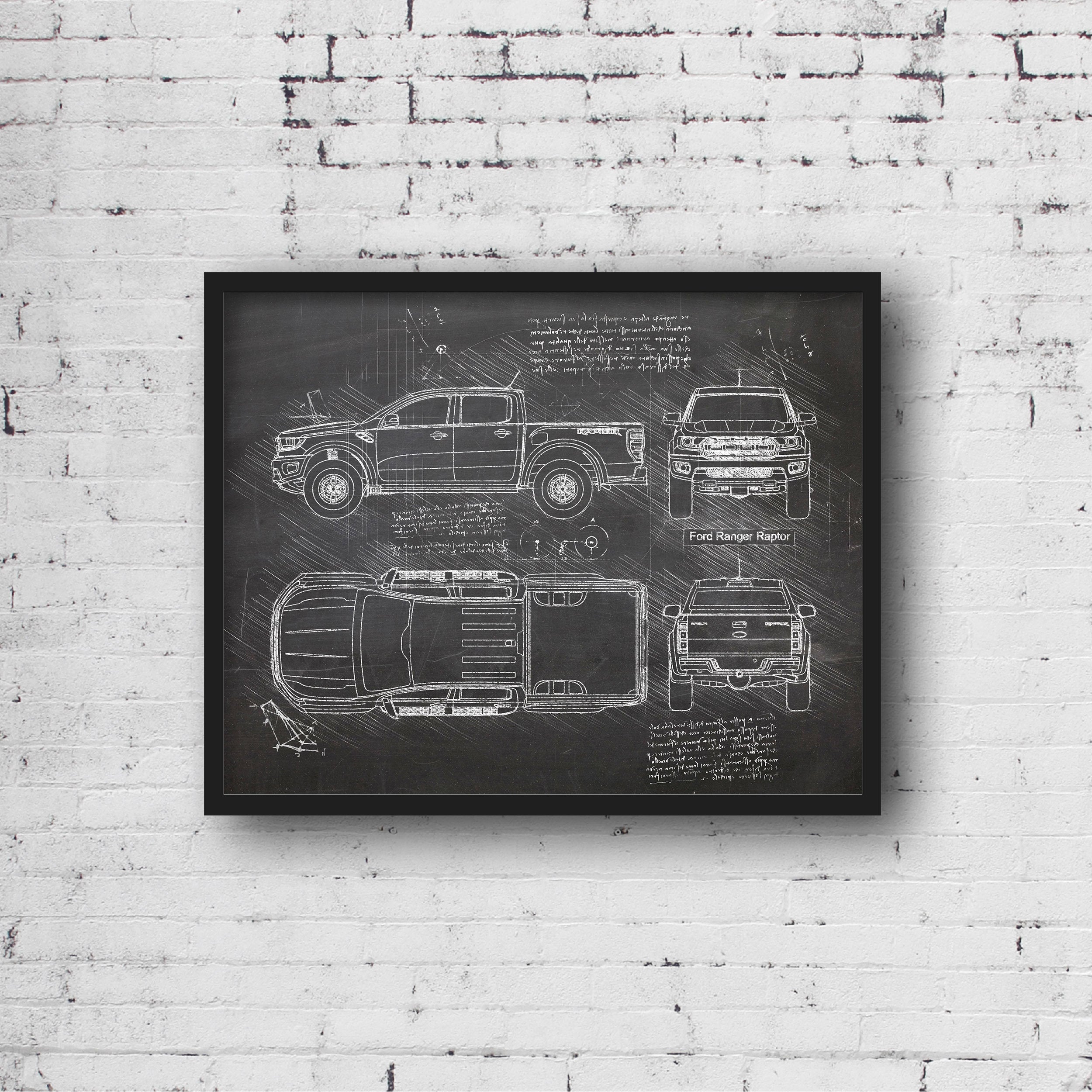 Ford Ranger Truck Drawings